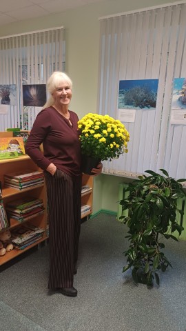 Tikšanās ar fotoizstādes “Zemūdens pasaulē” autori Anitu Homku-Birzgali, kuras phobijs ir zemūdens niršana.